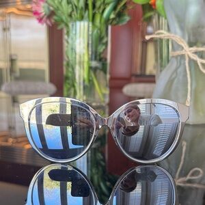 Dior Silver and Black Sunglasses